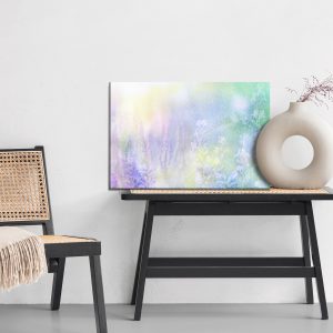 Peinture sur toile Lavande Peinte À L'aquarelle – Image 6