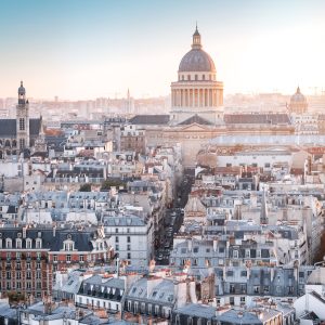 Peinture sur toile Panorama De Paris – Image 1