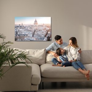 Peinture sur toile Panorama De Paris – Image 7