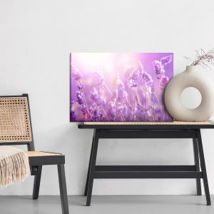 Peinture sur toile Fleurs De Lavande Au Soleil – Image 6