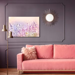 Peinture sur toile Fleurs De Lavande Baignées De Soleil – Image 4