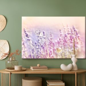Peinture sur toile Fleurs De Lavande Baignées De Soleil – Image 5