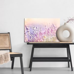 Peinture sur toile Fleurs De Lavande Baignées De Soleil – Image 6