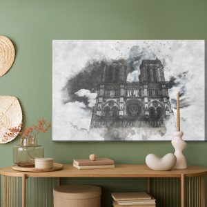 Peinture sur toile Cathédrale Notre-Dame, Paris – Image 5