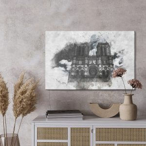 Peinture sur toile Cathédrale Notre-Dame, Paris – Image 3
