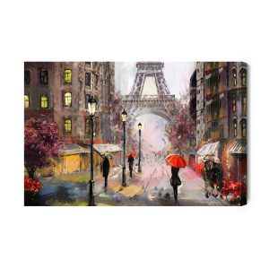 Peinture sur toile Rues De Paris – Image 2