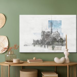 Peinture sur toile Cathédrale Notre-Dame, Paris – Image 5