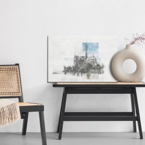 Peinture sur toile Cathédrale Notre-Dame, Paris – Image 6