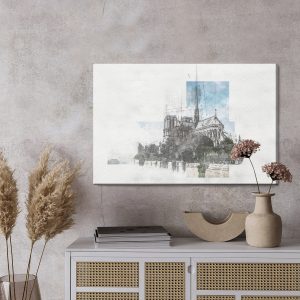 Peinture sur toile Cathédrale Notre-Dame, Paris – Image 3