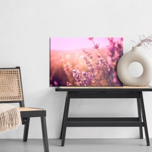 Peinture sur toile Fleurs De Lavande Au Soleil 3D – Image 6