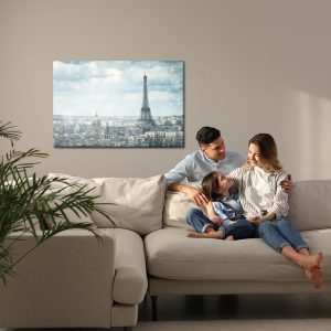 Peinture sur toile Vue Sur Paris – Image 7