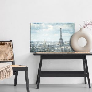 Peinture sur toile Vue Sur Paris – Image 6