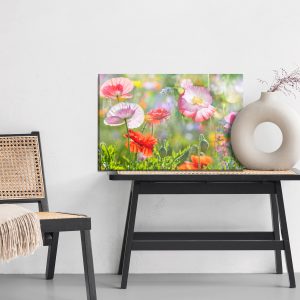 Peinture sur toile Coquelicots Sur Une Prairie Ensoleillée – Image 6