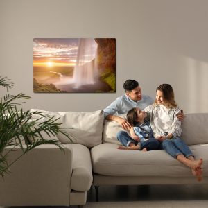 Peinture sur toile Cascade De Seljalandsfoss En Islande – Image 7