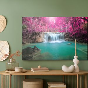 Peinture sur toile Belle Cascade En Thaïlande – Image 5