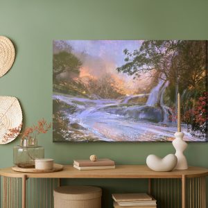 Peinture sur toile La Cascade Telle Qu'elle Est Peinte – Image 5