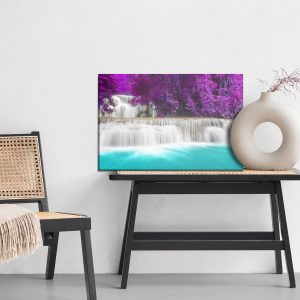 Peinture sur toile Belle Cascade Huay Mae Khamin En Thaïlande – Image 6