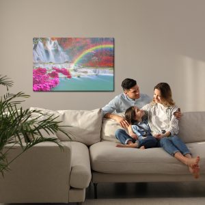 Peinture sur toile Cascade De Kuang Si Au Laos – Image 7