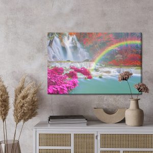 Peinture sur toile Cascade De Kuang Si Au Laos – Image 3