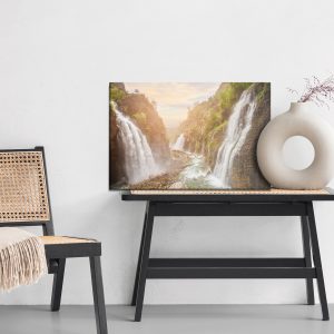 Peinture sur toile Vue 3D Des Belles Cascades – Image 6