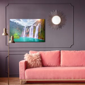 Peinture sur toile Cascade De Jiulong En Chine – Image 4