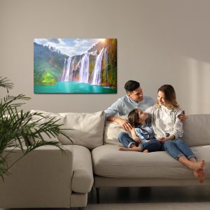 Peinture sur toile Cascade De Jiulong En Chine – Image 7