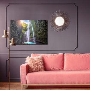 Peinture sur toile Cascade De Madakaripura À Java – Image 4