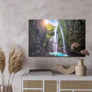 Peinture sur toile Cascade De Madakaripura À Java – Image 3