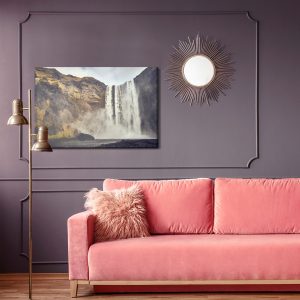 Peinture sur toile Cascade De Skogafoss En Islande – Image 4