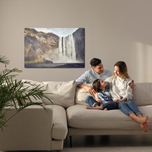 Peinture sur toile Cascade De Skogafoss En Islande – Image 7
