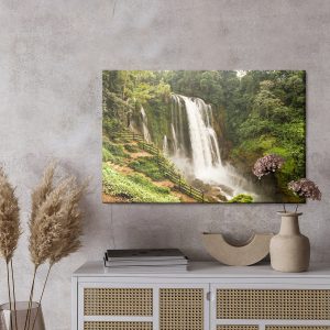 Peinture sur toile Cascade De Pulhapanzak Au Honduras – Image 3