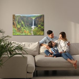 Peinture sur toile La Cascade Majestueuse Au Lesotho – Image 7
