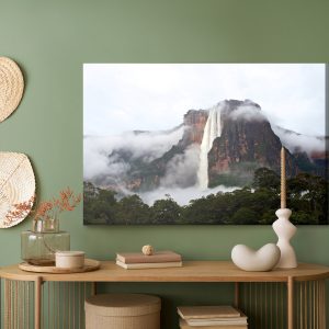 Peinture sur toile Angel Waterfall Jump Au Venezuela – Image 5