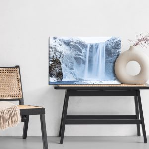 Peinture sur toile Cascade En Hiver – Image 6