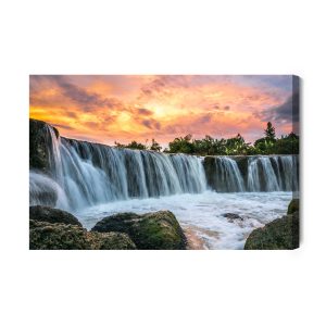 Peinture sur toile Cascade De Parigi En Indonésie – Image 2