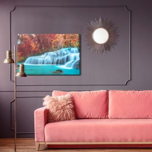 Peinture sur toile Cascade D'automne En Thaïlande – Image 4