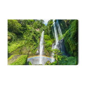 Peinture sur toile Cascade De Sekumpul À Bali – Image 2