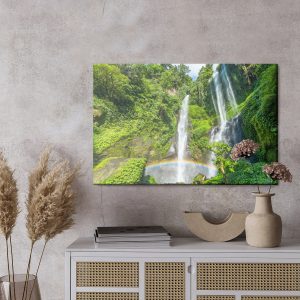 Peinture sur toile Cascade De Sekumpul À Bali – Image 3