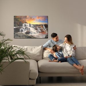 Peinture sur toile Cascade De Pongour Au Vietnam – Image 7