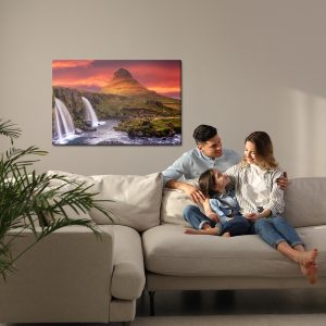 Peinture sur toile Cascade De Kirkjufellsfoss En Islande – Image 7