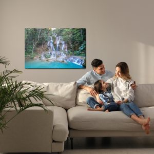 Peinture sur toile Belle Cascade De Kuang Si Au Laos – Image 7