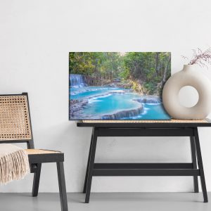 Peinture sur toile Vue De La Cascade De Kuang Si Au Laos – Image 6