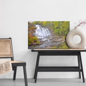 Peinture sur toile Une Chute D'eau Dans La Forêt Peinte – Image 6