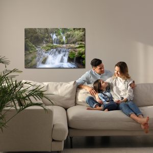 Peinture sur toile Cascade De Toberia Au Pays Basque – Image 7