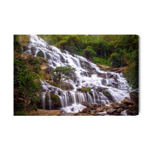 Peinture sur toile Cascade De Mae Ya En Thaïlande – Image 2