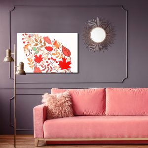 Peinture sur toile Feuilles D'automne Colorées – Image 4