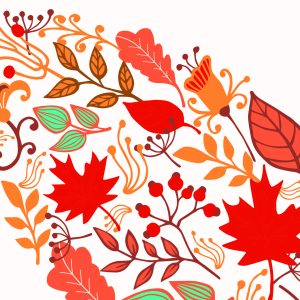 Peinture sur toile Feuilles D'automne Colorées – Image 1