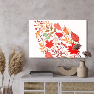Peinture sur toile Feuilles D'automne Colorées – Image 3
