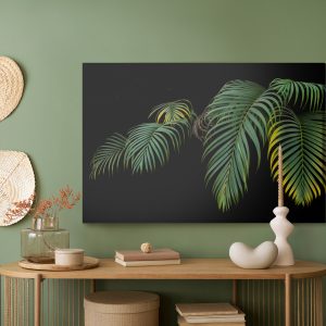 Peinture sur toile Feuilles De Palmiers Tropicaux – Image 5