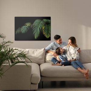 Peinture sur toile Feuilles De Palmiers Tropicaux – Image 7